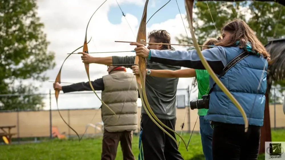 Tir à l'arc en groupe