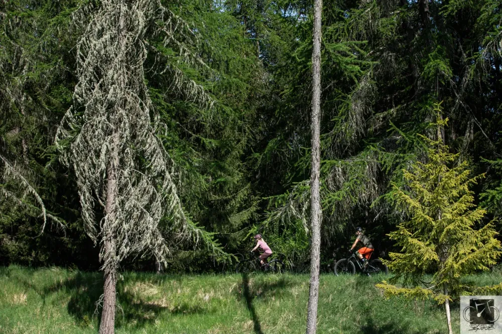 Couple en vélos